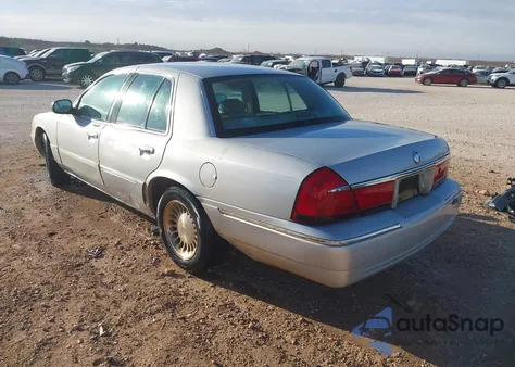 2000 Mercury Grand Marquis Ls from USA, damaged, VIN 2MEFM75W6YX628533